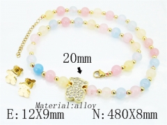 Stainless Steel Jewelry Wholesale - Stainless Steel Jewelry Sets - HY21S0463IHC