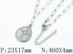 Stainless Steel Jewelry Wholesale - Stainless Steel Necklaces - HY39N0930MC
