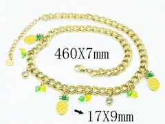 Stainless Steel Jewelry Wholesale - Stainless Steel Necklaces - HY32N1083HKL