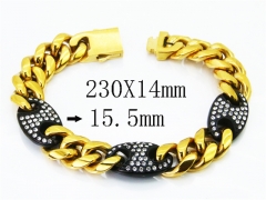 Stainless Steel Jewelry Wholesale - Stainless Steel Bracelets - HY28B0280JLZ