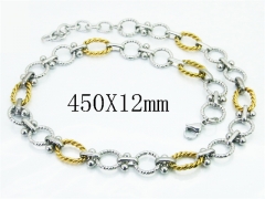 Stainless Steel Jewelry Wholesale - Stainless Steel Necklaces - HY21N0243INB