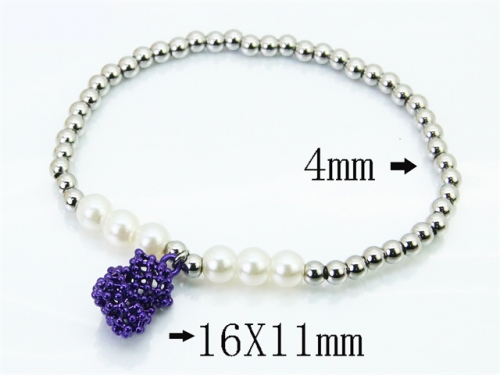 Stainless Steel Jewelry Wholesale - Stainless Steel Bracelets - HY90B0745HLA