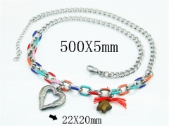 Stainless Steel Jewelry Wholesale - Stainless Steel Necklaces - HY21N0251HNR