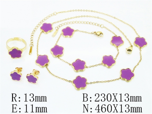 Stainless Steel Jewelry Wholesale - Stainless Steel Jewelry Sets - HY50S0879HLR