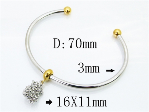 Stainless Steel Jewelry Wholesale - Stainless Steel Bangles - HY90B0758HNG
