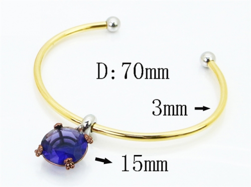 Stainless Steel Jewelry Wholesale - Stainless Steel Bangles - HY90B0729HPR