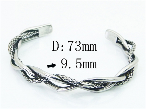 Stainless Steel Jewelry Wholesale - Stainless Steel Bangles - HY72B0119IIR
