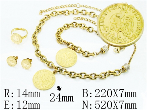 Stainless Steel Jewelry Wholesale - Stainless Steel Jewelry Sets - HY50S0858IOD