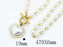 Stainless Steel Jewelry Wholesale - Stainless Steel Necklaces - HY30N0445HIF