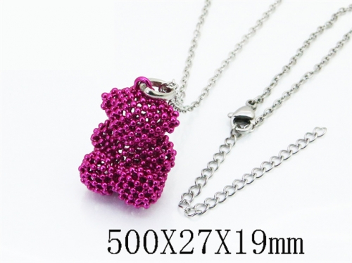 Stainless Steel Jewelry Wholesale - Stainless Steel Necklaces - HY90N0360HNR