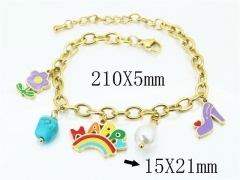 Stainless Steel Jewelry Wholesale - Stainless Steel Bracelets - HY32B1521HIE