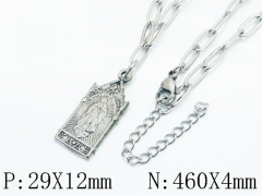 Stainless Steel Jewelry Wholesale - Stainless Steel Necklaces - HY39N0946MR