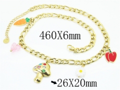 Stainless Steel Jewelry Wholesale - Stainless Steel Necklaces - HY32N1075HKZ