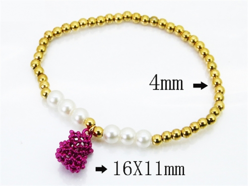Stainless Steel Jewelry Wholesale - Stainless Steel Bracelets - HY90B0757HND