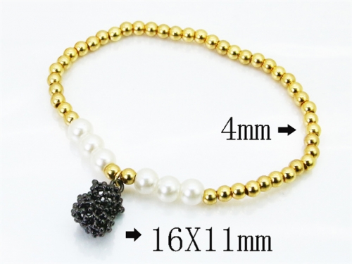 Stainless Steel Jewelry Wholesale - Stainless Steel Bracelets - HY90B0751HNV