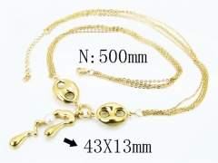 Stainless Steel Jewelry Wholesale - Stainless Steel Necklaces - HY92N0260HLA