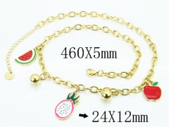 Stainless Steel Jewelry Wholesale - Stainless Steel Necklaces - HY32N1090HJL