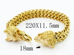 Stainless Steel Jewelry Wholesale - Stainless Steel Bracelets - HY28B0323JMT