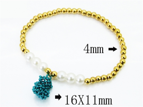 Stainless Steel Jewelry Wholesale - Stainless Steel Bracelets - HY90B0753HNX
