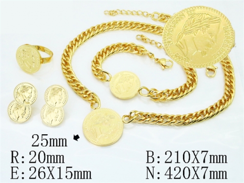 Stainless Steel Jewelry Wholesale - Stainless Steel Jewelry Sets - HY50S0850IOD