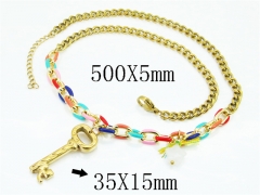 Stainless Steel Jewelry Wholesale - Stainless Steel Necklaces - HY21N0262IVV