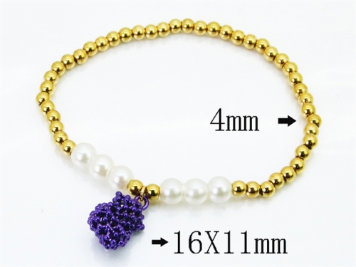 Stainless Steel Jewelry Wholesale - Stainless Steel Bracelets - HY90B0754HNZ