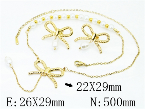 Stainless Steel Jewelry Wholesale - Stainless Steel Jewelry Sets - HY80S0228HKS