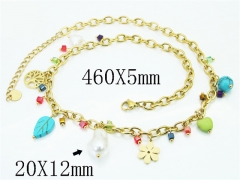 Stainless Steel Jewelry Wholesale - Stainless Steel Necklaces - HY32N1087HLC