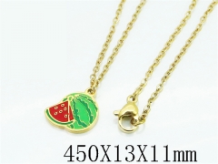 Stainless Steel Jewelry Wholesale - Stainless Steel Necklaces - HY74N0345MB