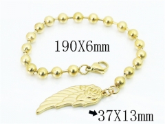 Stainless Steel Jewelry Wholesale - Stainless Steel Bracelets - HY39B1011WNL