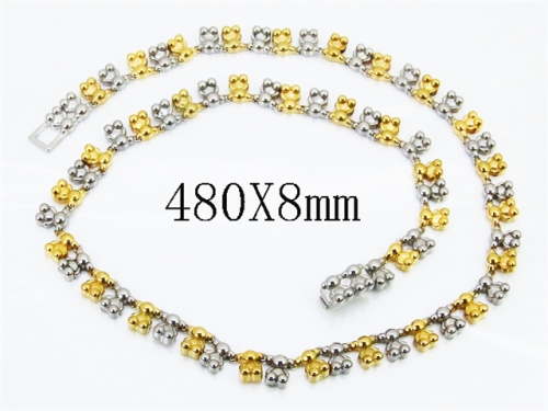 Stainless Steel Jewelry Wholesale - Stainless Steel Necklaces - HY90N0303LLC