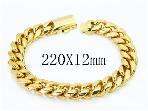 Stainless Steel Jewelry Wholesale - Stainless Steel Bracelets - HY28B0302ILB