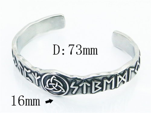 Stainless Steel Jewelry Wholesale - Stainless Steel Bangles - HY72B0083ILQ