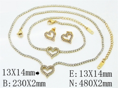 Stainless Steel Jewelry Wholesale - Stainless Steel Jewelry Sets - HY59S2671IIL