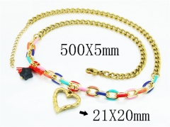 Stainless Steel Jewelry Wholesale - Stainless Steel Necklaces - HY21N0269ISS