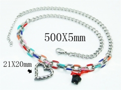 Stainless Steel Jewelry Wholesale - Stainless Steel Necklaces - HY21N0257HND