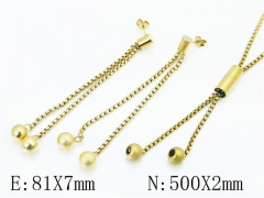 Stainless Steel Jewelry Wholesale - Stainless Steel Jewelry Sets - HY30S0360HJZ