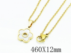 Stainless Steel Jewelry Wholesale - Stainless Steel Necklaces - HY24N0174MX