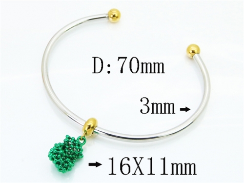 Stainless Steel Jewelry Wholesale - Stainless Steel Bangles - HY90B0764HNY