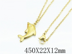 Stainless Steel Jewelry Wholesale - Stainless Steel Necklaces - HY74N0331LA