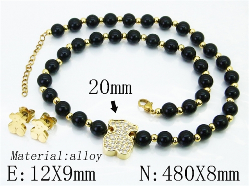 Stainless Steel Jewelry Wholesale - Stainless Steel Jewelry Sets - HY21S0462IHV