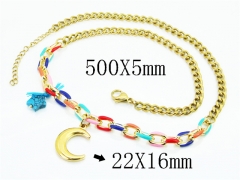 Stainless Steel Jewelry Wholesale - Stainless Steel Necklaces - HY21N0268IDD