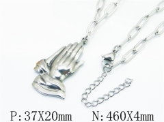 Stainless Steel Jewelry Wholesale - Stainless Steel Necklaces - HY39N0910MF