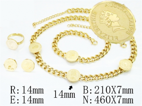 Stainless Steel Jewelry Wholesale - Stainless Steel Jewelry Sets - HY50S0851IOB