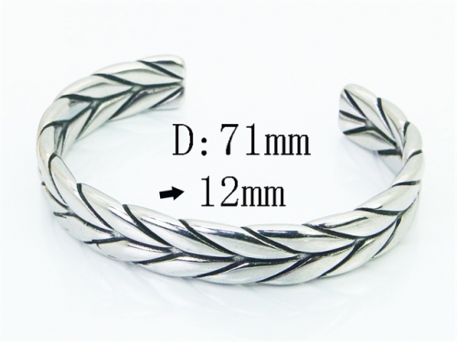 Stainless Steel Jewelry Wholesale - Stainless Steel Bangles - HY72B0107ILQ