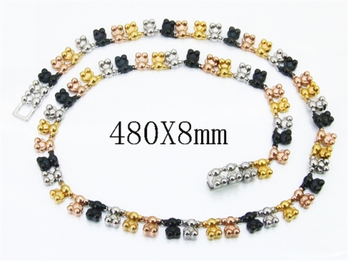 Stainless Steel Jewelry Wholesale - Stainless Steel Necklaces - HY90N0305LLZ