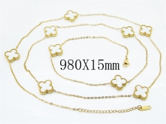 Stainless Steel Jewelry Wholesale - Stainless Steel Necklaces - HY09N1650HIB