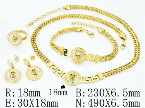 Stainless Steel Jewelry Wholesale - Stainless Steel Jewelry Sets - HY50S0837IOS