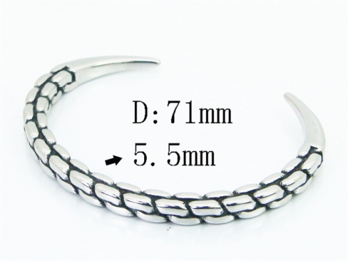 Stainless Steel Jewelry Wholesale - Stainless Steel Bangles - HY72B0116IID