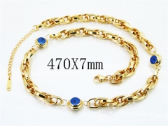 Stainless Steel Jewelry Wholesale - Stainless Steel Necklaces - HY80N1100PQ